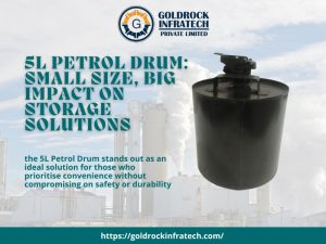 5l petrol drum small size, big impact on storage solutions