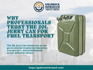 why professionals trust the 20l jerry can for fuel transport