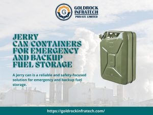 jerry can/containers for emergency and backup fuel storage
