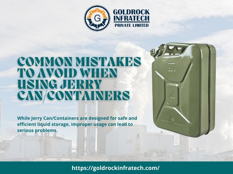 Common Mistakes to Avoid When Using Jerry Can/Containers