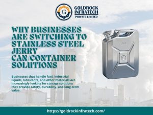 Why Businesses Are Switching to Stainless Steel Jerry Can/Container Solutions